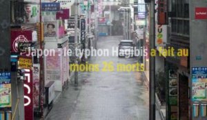 Japon : le typhon Hagibis a fait au moins 26 morts