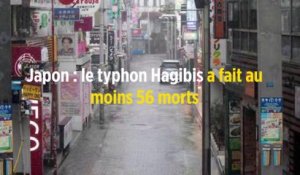 Japon : le typhon Hagibis a fait au moins 56 morts