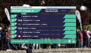 Championnats de France Sprint Senior Gerardmer 2019 -Deux sans barreur senior homme - Finale A