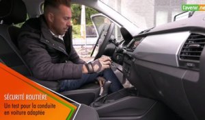 L'Avenir - AWSR : test sur voiture adaptée pour personne à mobilité réduite