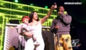Cardi B and Baby Kulture Make Surprise Appearance During Offset's Set at Billboard's Hip-Hop Live Concert Series | Billboard News