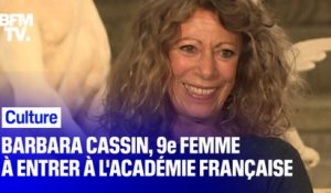 Barbara Cassin devient la 9e femme à faire son entrée à l'Académie française