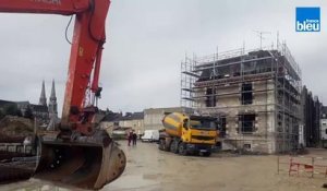 Châteauroux : les travaux sur le site de l'ancienne usine des "100 000 Chemises" avancent bien