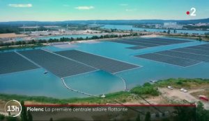 Vaucluse : la première centrale solaire flottante fournit de l'énergie pour 10 000 personnes