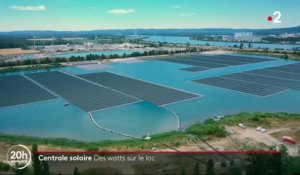 Énergie : la première centrale solaire flottante de France dévoilée dans le Vaucluse