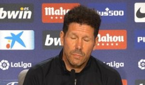 Atlético - Simeone : "Jouer ce Clasico, c'est secondaire"