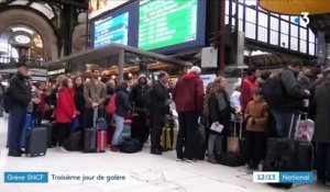 SNCF : troisième journée de galère pour les usagers