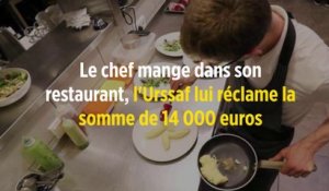 Le chef mange dans son restaurant, l'Urssaf lui réclame 14 000 euros