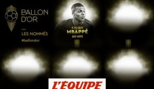 De Mbappé à Ter Stegen, les nommés de 6 à 10 - Foot - Ballon d'Or France Football 2019