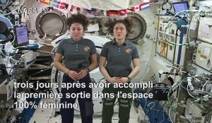 Prochain rêve pour les femmes astronautes de l'ISS: marcher sur la Lune