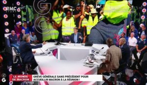 Le monde de Macron : Grève générale sans précédent pour accueillir Macron à la Reunion - 24/10
