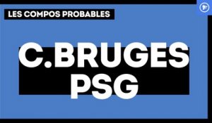 Les compositions probables de Club Bruges-PSG