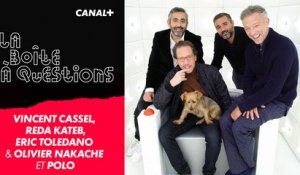 La Boîte à Questions de Vincent Cassel, Reda Kateb, Éric Toledano & Olivier Nakache et Polo – 22/10/2019