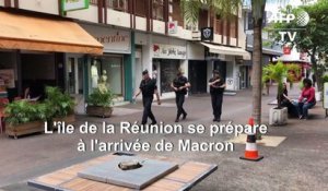 L'île de la Réunion se prépare à l'arrivée de Macron