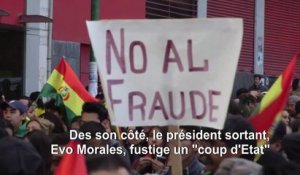 Elections en Bolivie : le président Morales compare la grève générale à un "coup d'Etat"