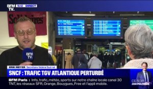 Trafic TGV Atlantique perturbé: "la responsabilité est portée par la direction SNCF", Erik Meyer - 24/10