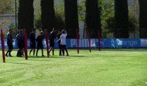 PSG-OM : l'entraînement de ce matin avec Alvaro (vidéo)