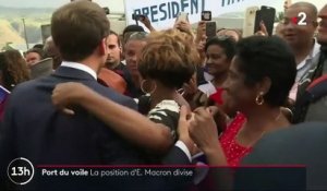 Port du voile : Emmanuel Macron rappelle les principes de la laïcité
