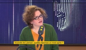 Incendie de Lubrizol : "Les habitants continuent de demander de la transparence, il faut que cela leur soit totalement accordé", déclare Marie Toussaint, eurodéputée EELV