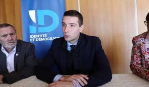 Valence: Jordan Bardella lance un appel aux militants RN de la Drôme