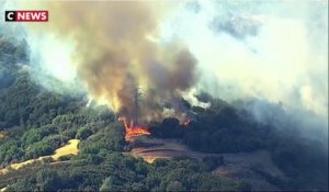 Californie : les violents incendies continuent, des coupures de courant massives prévues ce week-end