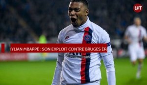 Kylian Mbappé : son exploit contre Bruges épate la toile