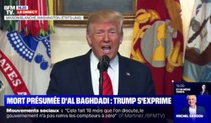 "Abu Bakr al-Baghdadi est mort' : Le président des États-Unis annonce la mort du chef de Daesh