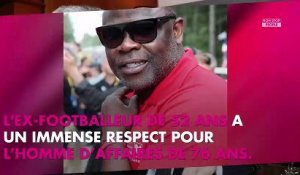 Bernard Tapie malade : Basile Boli salue sa "force"