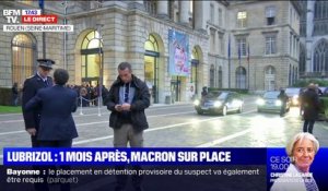 Emmanuel Macron à Rouen un mois après l’incendie de Lubrizol (1/2) - 30/10