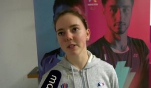 La Fosséenne Ophelia Casier médaillée au championnat de France de badminton