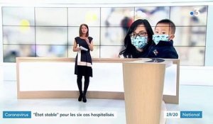 Coronavirus 2019-nCoV : "État stable" pour les six personnes hospitalisées en France