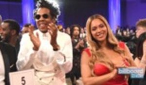 JAY-Z Sets the Record Straight on Why He & Beyonce Sat During Super Bowl National Anthem | Billboard News