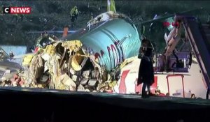 Turquie : trois morts dans l'accident d'un avion à Istanbul
