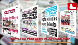 REVUE DE PRESSE CAMEROUNAISE DU 06 FÉVRIER 2020