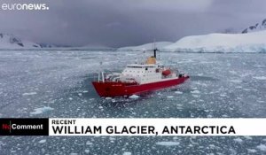 Effondrement d'un bloc de glace : un iceberg se forme sous leurs yeux