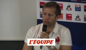 Galthié «Le Roux, un formidable coéquipier» - Rugby - Bleus