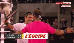 Federer bat Nadal devant une affluence record - Tennis - The match in Africa