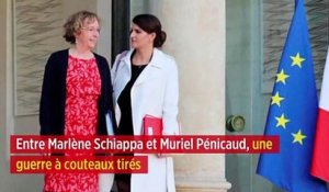 Entre Marlène Schiappa et Muriel Pénicaud, une guerre à couteaux tirés