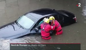 Tempête Ciara : des dégâts déjà visibles chez nos voisins européens