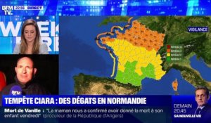 Tempête Ciara: des dégâts en Normandie - 09/02