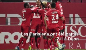 L1: le PSG battu 2-1 à Dijon