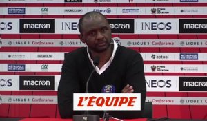 Vieira « Une victoire qui fait beaucoup de bien » - Foot - L1 - Nice