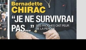 Bernadette Chirac, murée dans le silence, aphasique, inespérée réaction