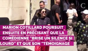 Adèle Haenel victime "d'attouchements sexuels" : Marion Cotillard partage un vibrant message de soutien