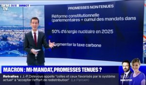 Macron : mi-mandat, promesses tenues ? - 07/11