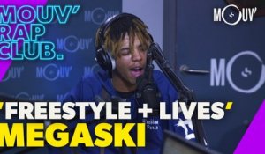 MEGASKI : Freestyle et lives (Live @Mouv' Rap Club)
