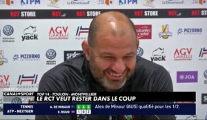 DailySport - Le R.C. Toulon veut rester dans le coup !