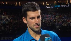 ATP Masters - Djokovic: "J'ai été très solide pendant tout le match"