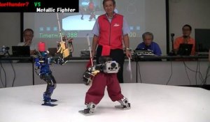 Combat de robots Samurais au japon !