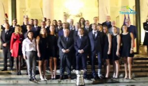 Fed Cup 2019 - L'équipe de France reçue ce mardi soir à l'Elysée par le Président Emmanuel Macron